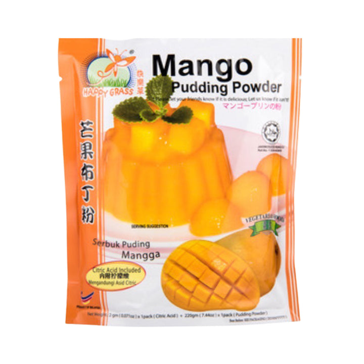 HAPPY GRASS Mango Pudding Powder 快樂草芒果布丁粉 | Matthew&
