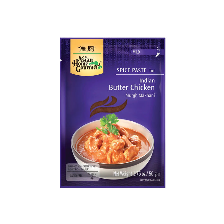 ASIAN HOME GOURMET Indian Butter Chicken Spice Paste / Murgh Makhani 