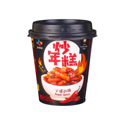 BIBIGO Super Spicy Korean Fried Rice Cake / Topokki | Matthew's Foods Online