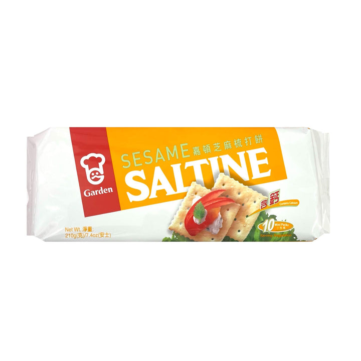GARDEN Sesame Saltine 嘉頓-芝麻梳打餅 | Matthew&