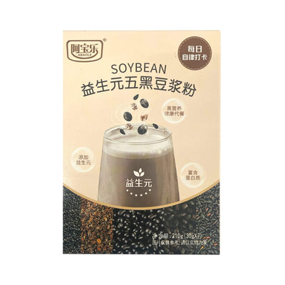ABAOLE Instant Five Cereal Soybean Drink 阿寶樂-益生元五黑豆漿粉 | Matthew's Foods Online