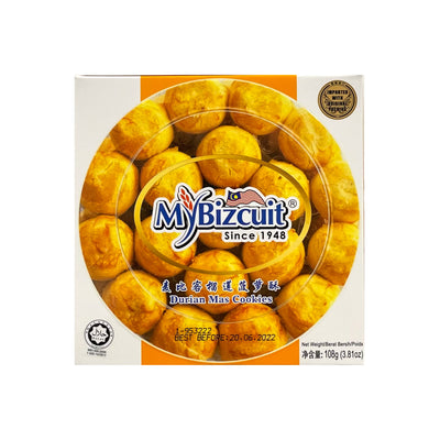 MYBIZCUIT Durian Mas Cookies | Matthew's Foods Online