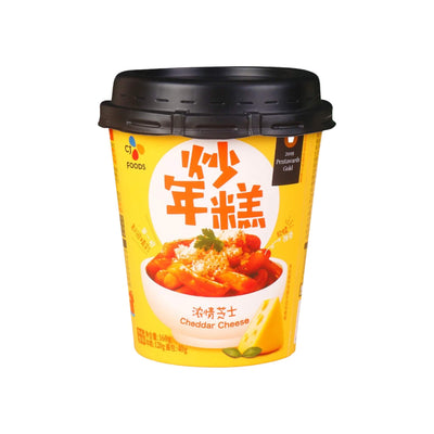 BIBIGO Cheddar Cheese Flavour Korean Fried Rice Cake / Topokki | Matthew's Foods Online