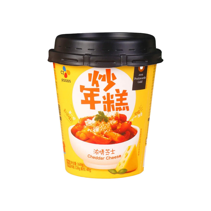 BIBIGO Cheddar Cheese Flavour Korean Fried Rice Cake / Topokki | Matthew&