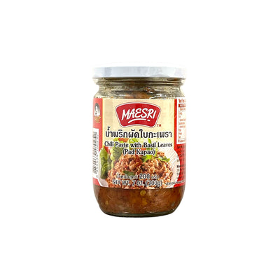 MAESRI - Chilli Paste With Basil Leaves (Pad Kapao) - Matthew's Foods Online