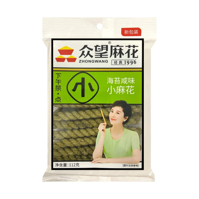 ZHONG WANG Seaweed Fried Dough Twist 眾望-海苔咸味小麻花 | Matthew's Foods Online 