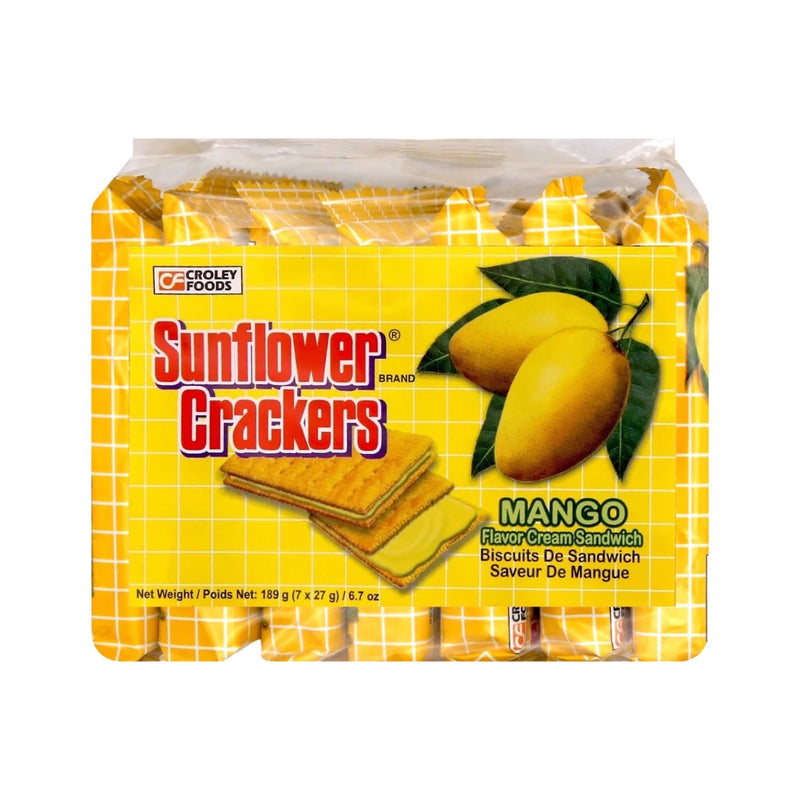 CROLEY FOODS Sunflower Crackers Cream Sandwich Mango Flavour | Matthew&