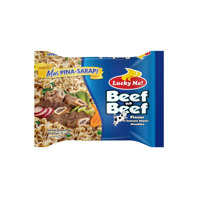 LUCKY ME Instant Beef Mami Noodles | Matthew's Foods Online