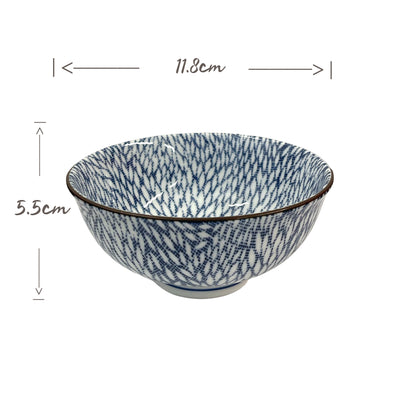 TOKYO DESIGN STUDIO Kiku Shibori Bowl | Matthew's Foods Online