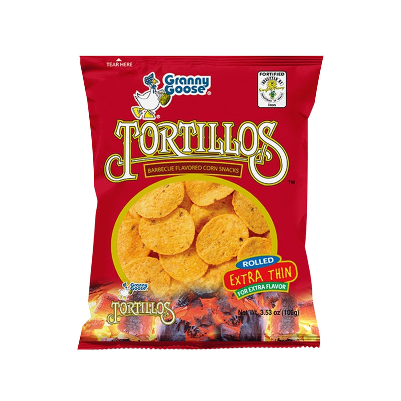JACK ‘N JILL Granny Goose Tortillos Corn Snacks - Barbecue Flavour  | Matthew&