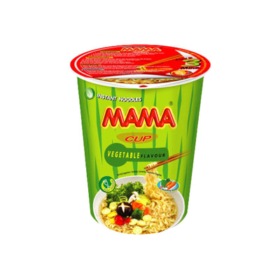 MAMA Instant Noodle Cup Vegetable Flavour | Matthew's Foods Online Oriental Supermarket