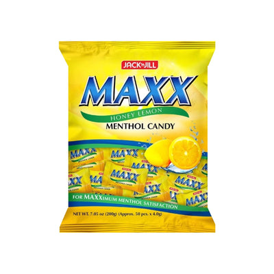 JACK ‘N JILL Maxx Honey Lemon Menthol Candy | Matthew's Foods Online