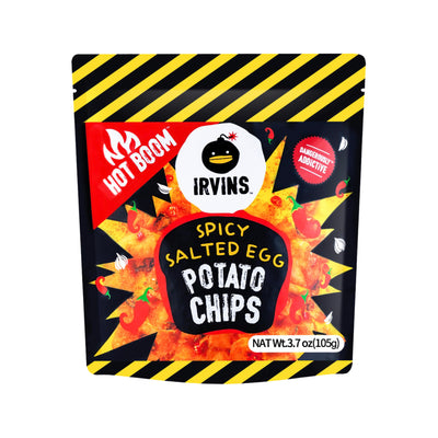 IRVINS Spicy Salted Egg Potato Chips | Matthew's Foods Online