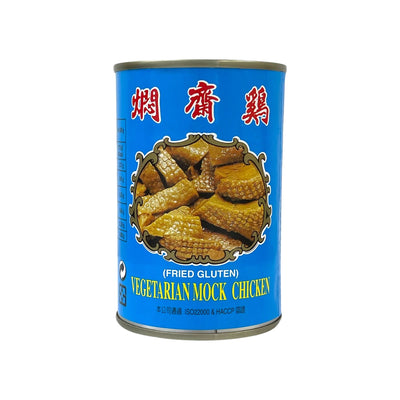 WU CHUNG Vegetarian Fried Gluten - Mock Chicken 伍中-燜齋雞 | Matthew's Foods Online