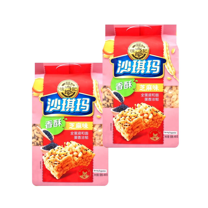 HSU FU CHI Sesame Flavour Sachima [Twin Pack] 徐福記-沙琪瑪孖裝 | Matthew&