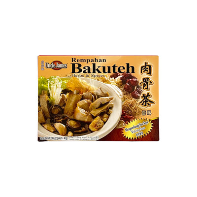 UNCLE JAMES - Rempahan Bakuteh Herbs & Spices (肉骨茶） - Matthew's Foods Online
