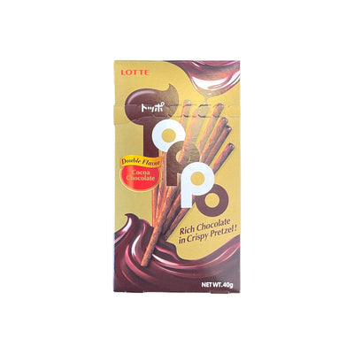 LOTTE Toppo Biscuit Sticks - Cocoa Chocolate | Matthew's Foods Online 