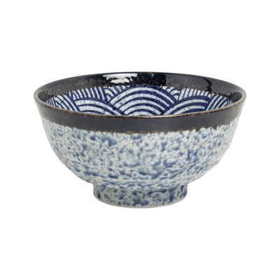 EDO Japanese Wave Pattern Udon Bowl | Matthew's Foods Online