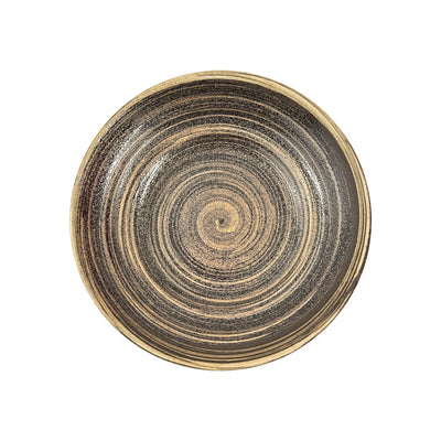 Japanese Black Shifuku Plate | Matthew's Foods Online 