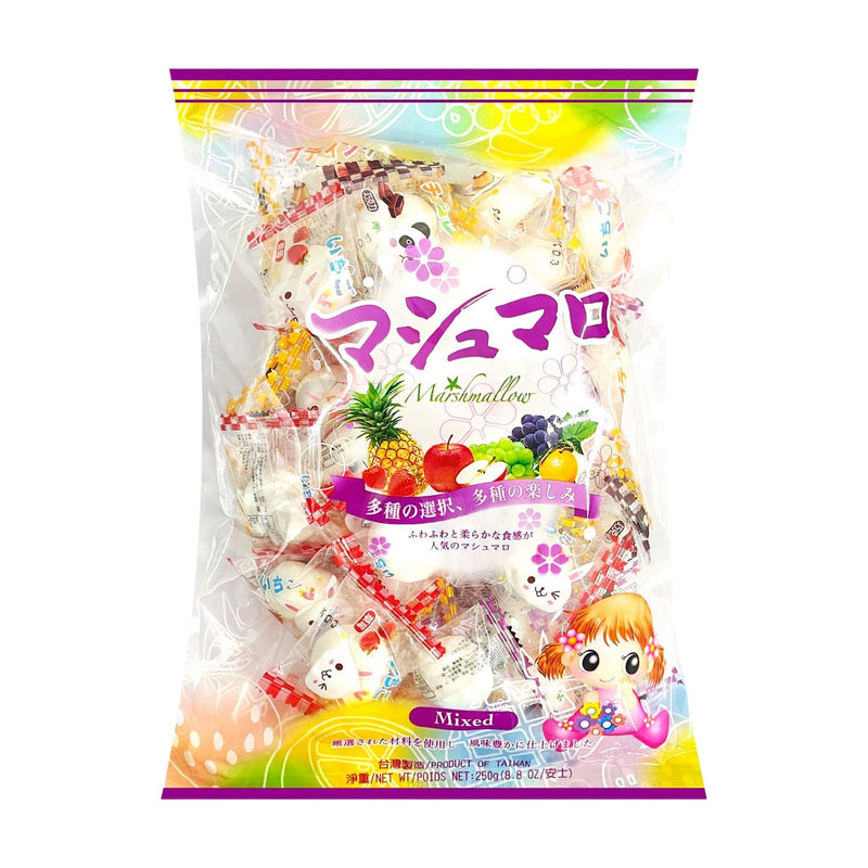 SAN SHU GONG Mixed Flavour Marshmallow 三叔公-台灣綜合棉花糖 | Matthew&