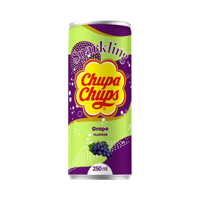 CHUPA CHUPS Grape Sparkling Soda Drinks | Matthew's Foods Online