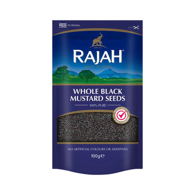 RAJAH Whole Black Mustard Seeds | Matthew's Foods Online Oriental Supermarket