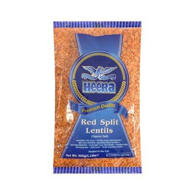 HEERA Red Split Lentils / Masoor Dall | Matthew's Foods Online