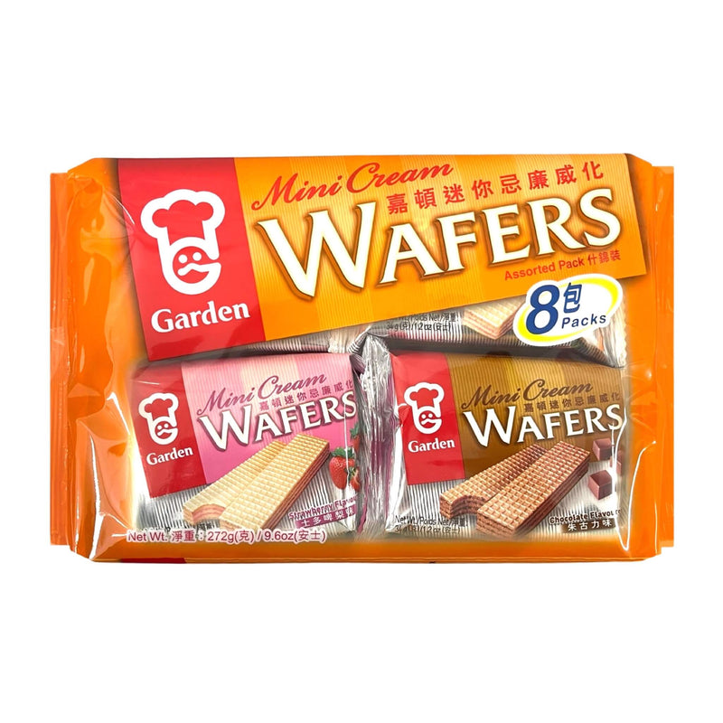 GARDEN Mini Cream Wafers - Assorted Flavour 嘉頓-迷你什錦忌廉威化 | Matthew&
