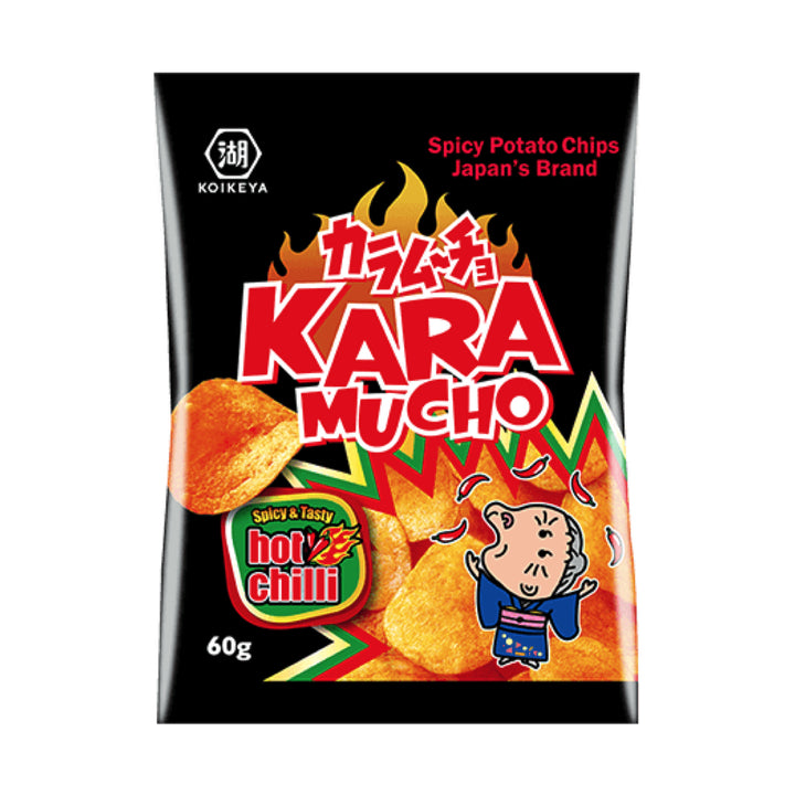Buy NISSIN KOIKEYA Kara Mucho Hot Chilli Spicy Potato Chips 