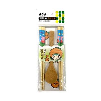 Kid’s Chopsticks & Spoon Set - Peppa Pig | Matthew's Foods Online 