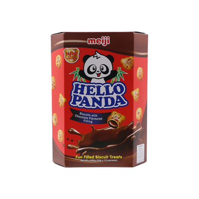 MEIJI - Hello Panda Biscuit Treats - Chocolate Filling - Matthew's Foods Online