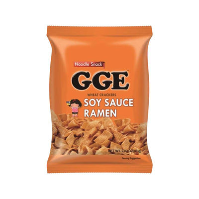 GGE Wheat Cracker / Noodle Snack - Soy Sauce Ramen 張君雅小妹妹-點心麵 | Matthew's Foods Online