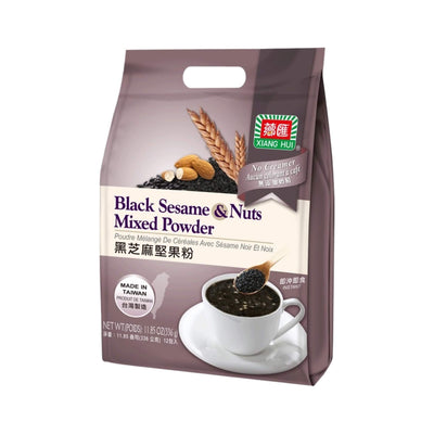 XIANG HUI Black Sesame & Nuts Mixed Powder 薌匯-黑芝麻堅果粉 | Matthew's Foods