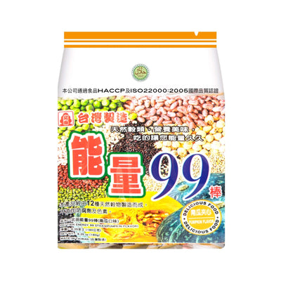 PEI TIEN Energy 99 Bar - Pumpkin Flavour  北田-能量99棒 | Matthew's Foods Online