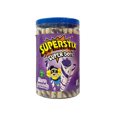 SUPERSTIX Ube Flavour Wafer Sticks | Matthew's Foods Online Oriental Supermarket