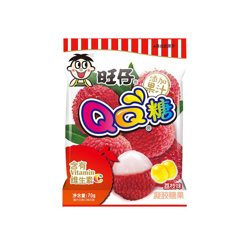 WANT WANT QQ Gummies Lychee Flavour 旺仔-QQ糖 | Matthew&