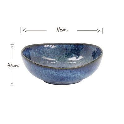 TOKYO DESIGN STUDIO Cobalt Blue Oval Bowl | Matthew's Foods Online