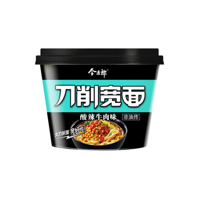 JML Sliced Noodle Bowl - Hot & Sour Beef 今麥郎-刀削寛麵碗 - 酸辣牛肉味 | Matthew's Foods Online