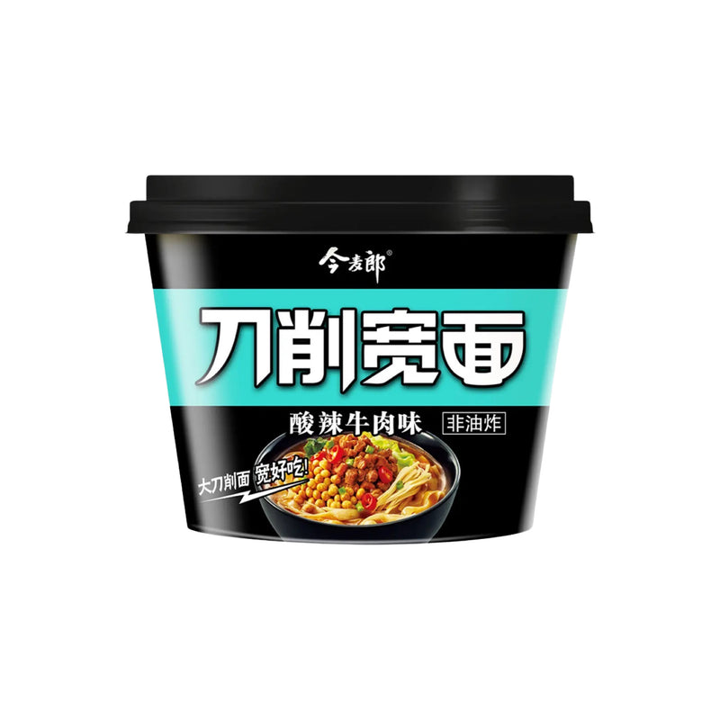 JML Sliced Noodle Bowl - Hot & Sour Beef 今麥郎-刀削寛麵碗 - 酸辣牛肉味 | Matthew&