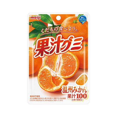 MEIJI Kaju Fruit Flavour Gummy - Mandarin Orange | Matthew's Foods Online