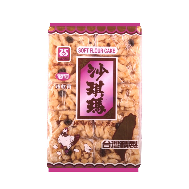 SEAWOODS Soft Flour Cake Raisin Flavour 西塢-沙琪瑪 | Matthew&