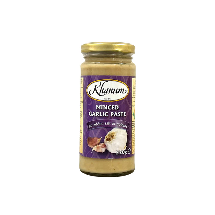 KHANUM - Minced Garlic / Ginger Paste - Matthew&
