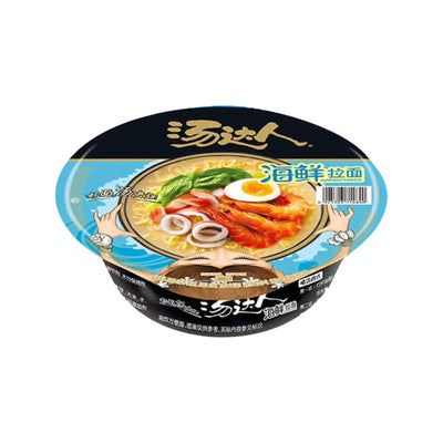 UNIF Soup Daren Seafood Flavour Instant Bowl Noodle Soup (統一 湯達人海鮮碗麵）