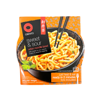 OBENTO Sweet & Sour Udon Noodle Bowl | Matthew's Foods Online