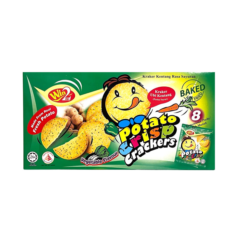 WIN WIN Potato Crisps Crackers - Vegetable Flavour | Matthew&