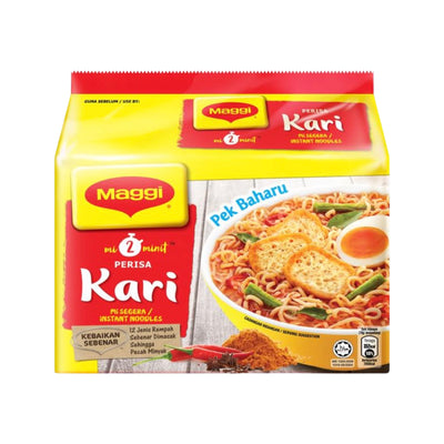 MAGGI 2 Minute Instant Noodle (Pack of 5) - Curry | Matthew's Foods Online