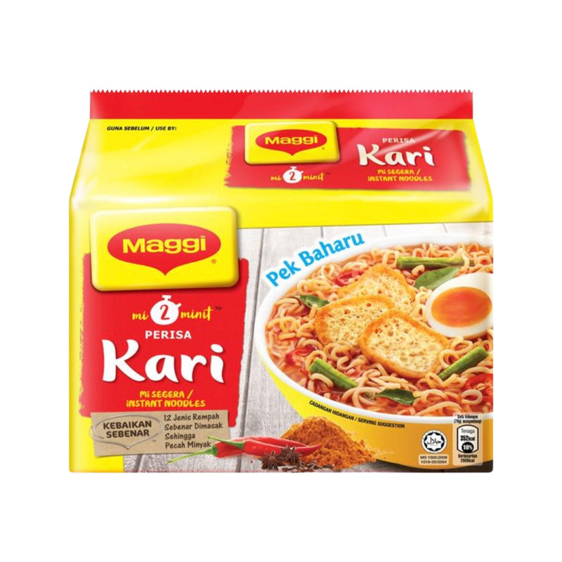 MAGGI 2 Minute Instant Noodle (Pack of 5) - Curry | Matthew&
