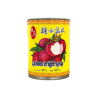 FU XING Lychees In Light Syrup 福星-糖水荔枝 | Matthew's Foods Online · 萬富行