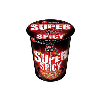 NONGSHIM Shin Red Super Spicy Cup Noodle | Matthew's Foods Online 