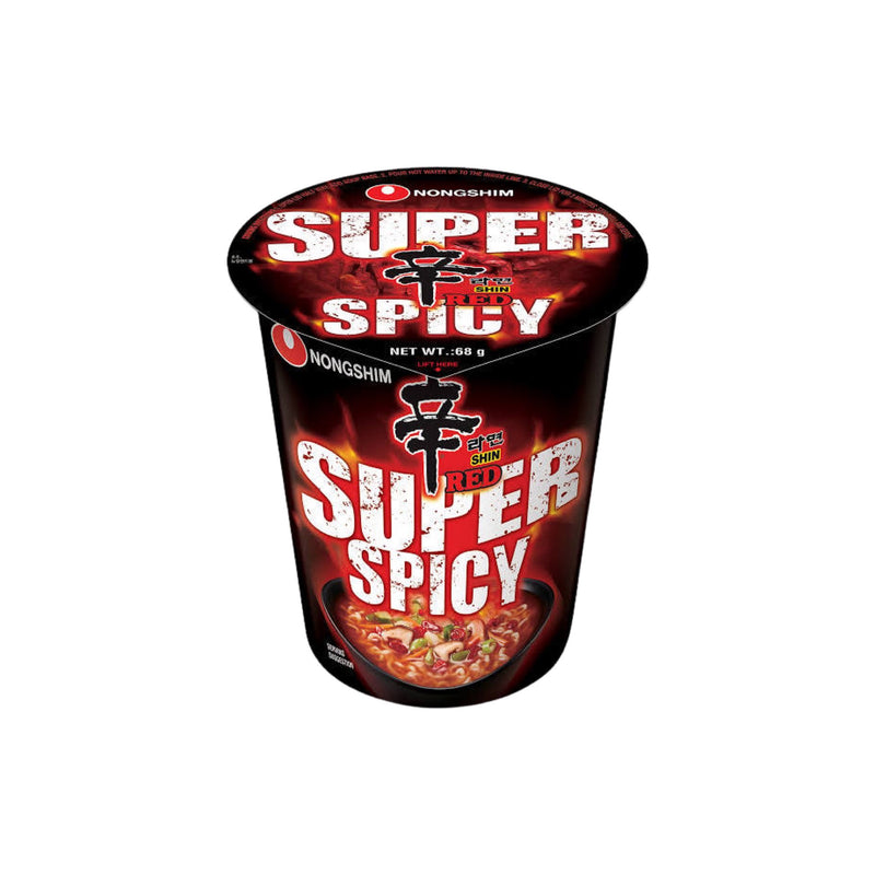 NONGSHIM Shin Red Super Spicy Cup Noodle | Matthew&